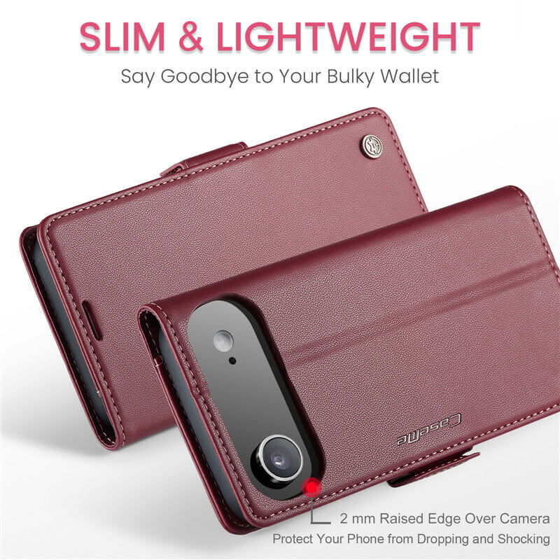 CaseMe iPhone Air Wallet RFID Blocking Case
