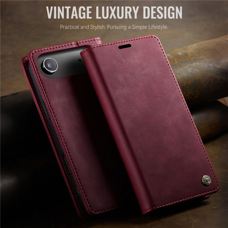 CaseMe iPhone Air Magnetic Wallet Case with RFID Blocking