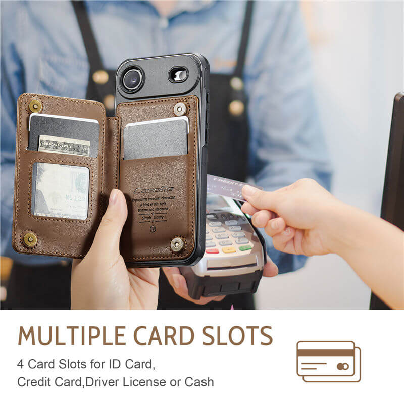 CaseMe iPhone Air RFID Blocking Card Holder Case