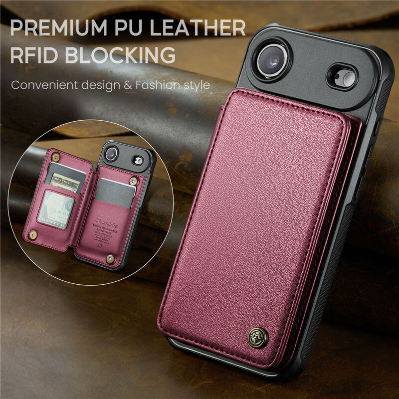 CaseMe iPhone Air RFID Blocking Card Holder Case
