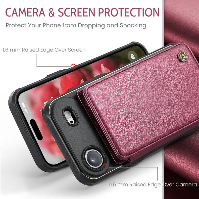 CaseMe iPhone Air RFID Blocking Card Holder Case