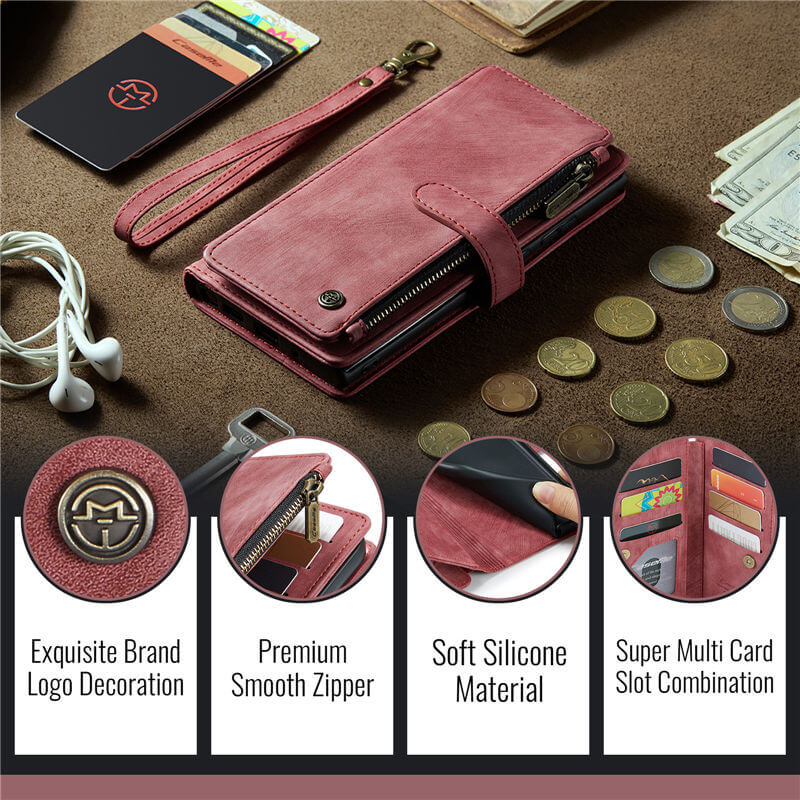 CaseMe iPhone Air Wallet Case with Wrist Strap