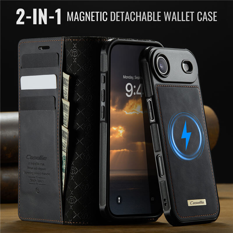CaseMe iPhone Air 2-in-1 Magnetic Wallet Case