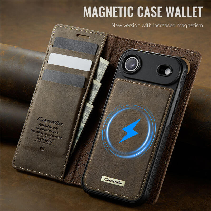 CaseMe iPhone Air 2-in-1 Magnetic Wallet Case