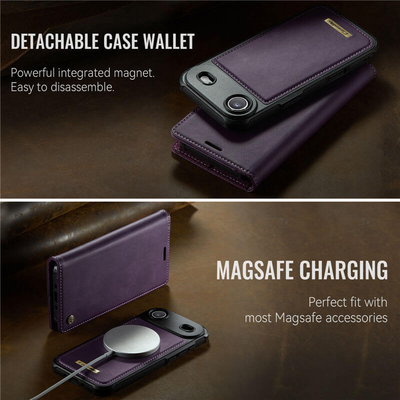 CaseMe iPhone Air 2-in-1 Magnetic Wallet Case