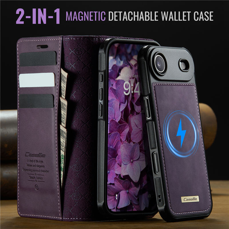 CaseMe iPhone Air 2-in-1 Magnetic Wallet Case