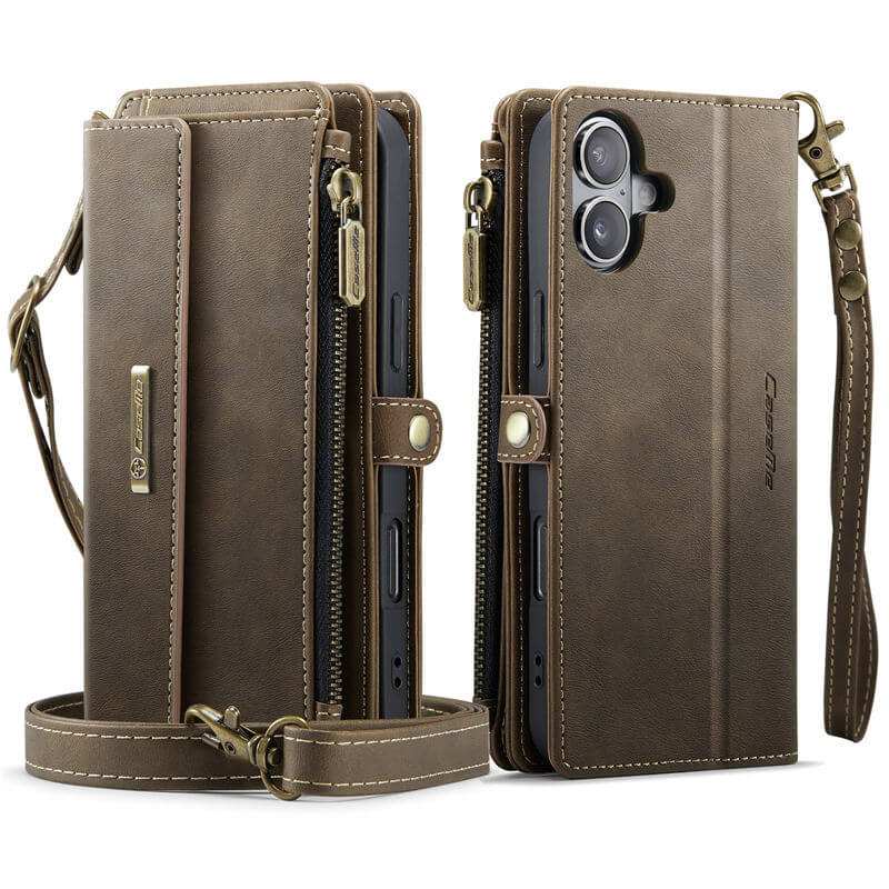 CaseMe iPhone 17 Crossbody Wallet Case