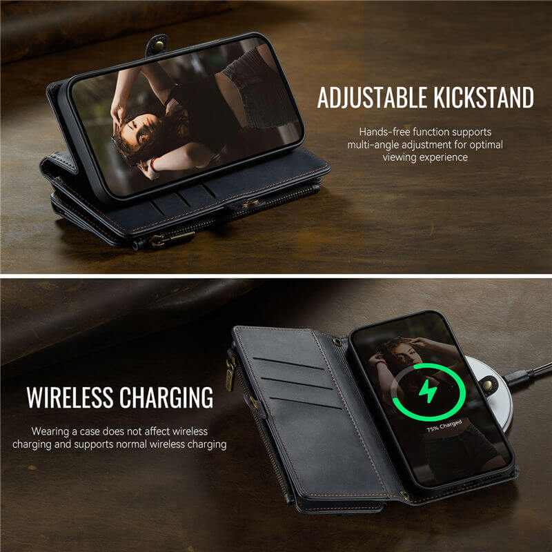 CaseMe iPhone 17 Pro Max Crossbody Wallet Case