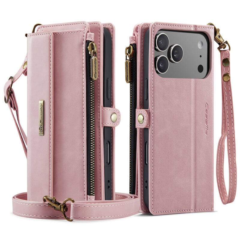 CaseMe iPhone 17 Pro Crossbody Wallet Case