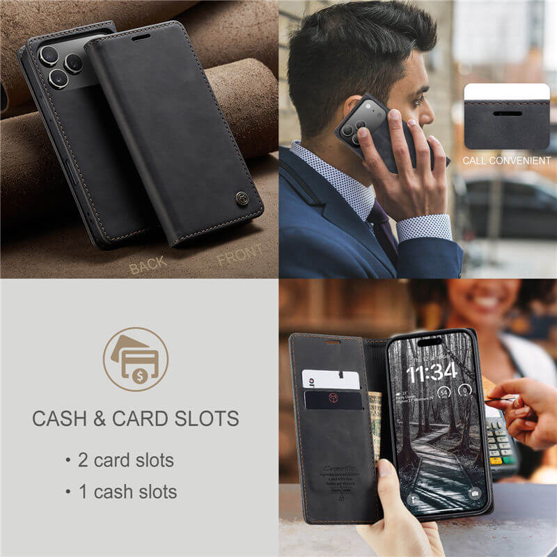 CaseMe iPhone 17 Pro Max Wallet Case