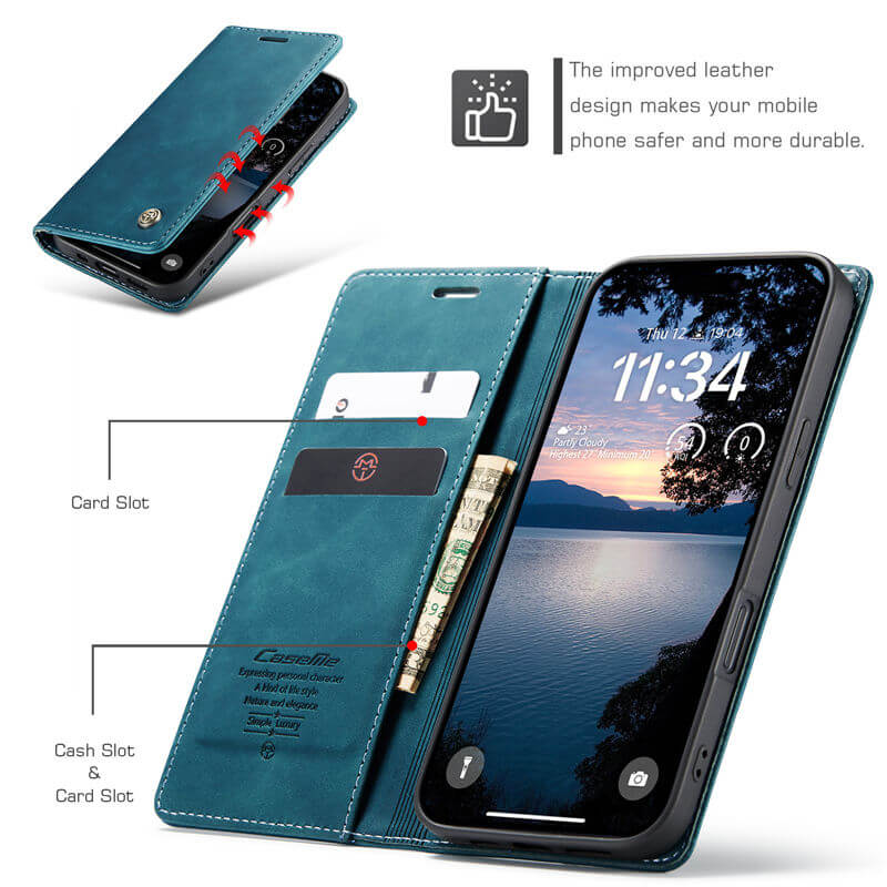 CaseMe iPhone 17 Pro Wallet Case