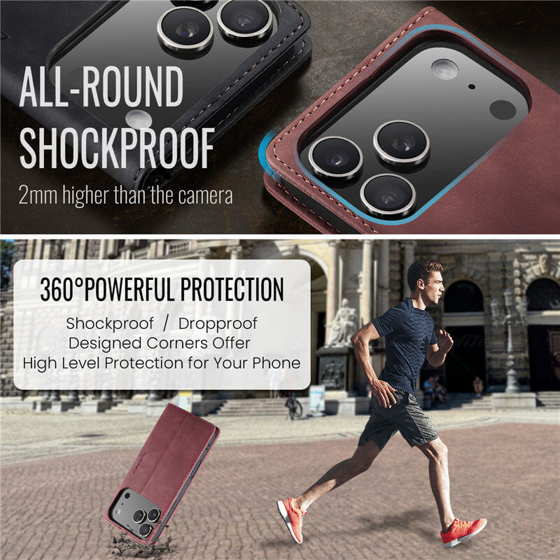 CaseMe iPhone 17 Pro Max Wallet Case