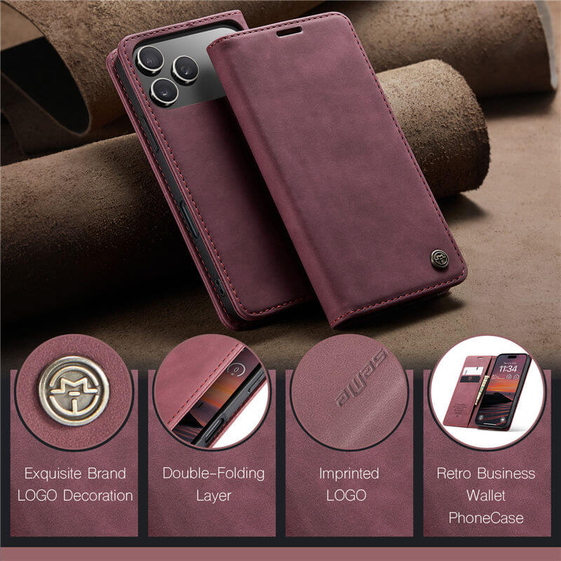 CaseMe iPhone 17 Pro Max Wallet Case