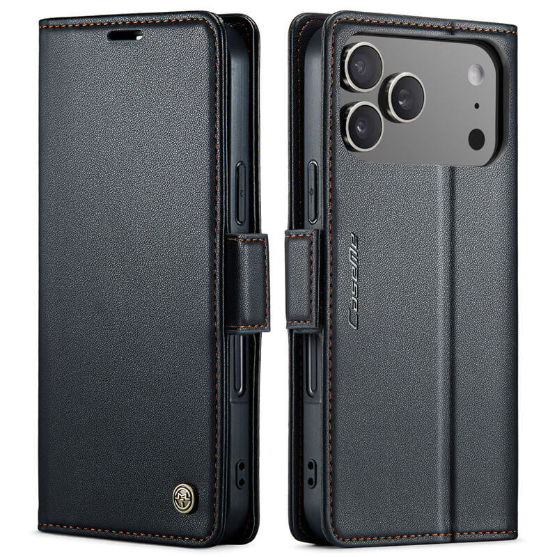 CaseMe iPhone 17 Pro Max Wallet RFID Blocking Case