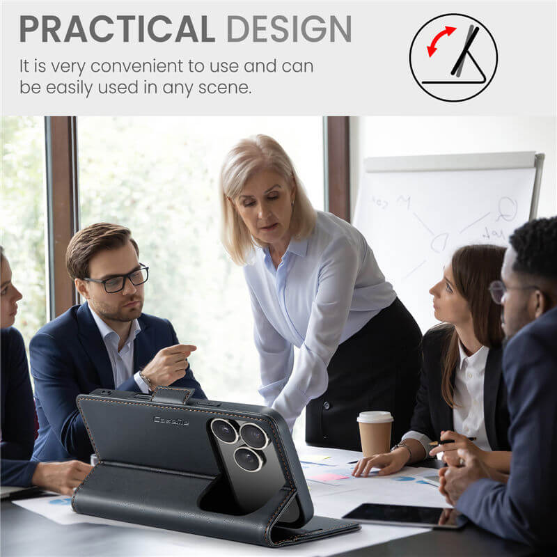 CaseMe iPhone 17 Pro Max Wallet RFID Blocking Case