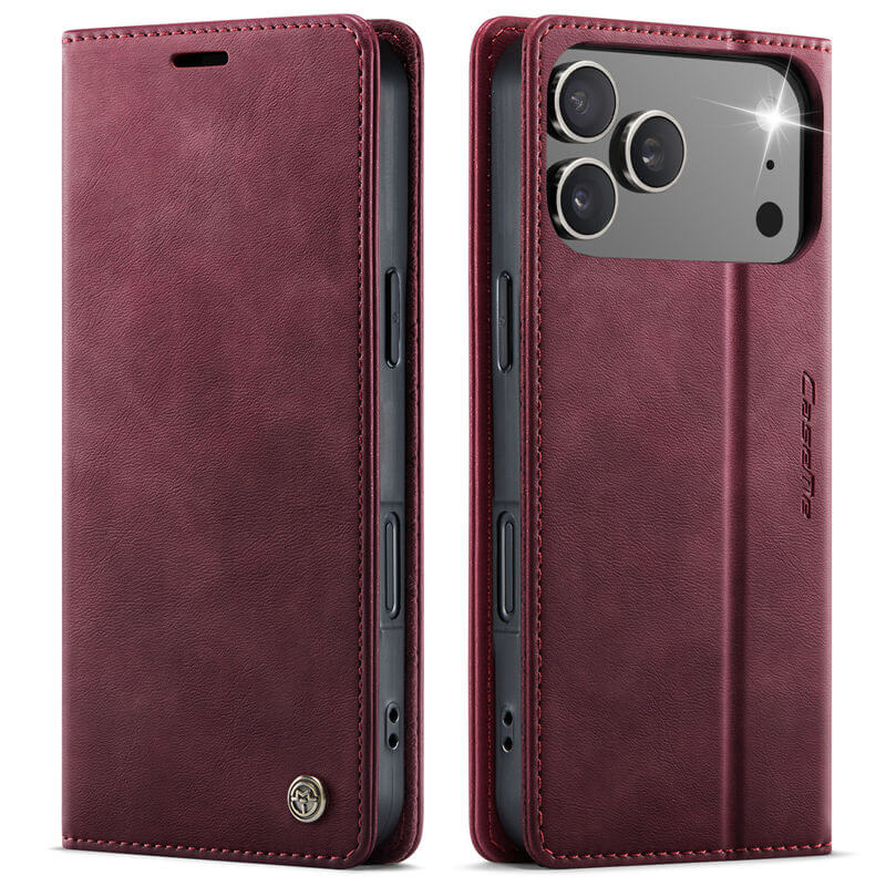 CaseMe iPhone 17 Pro Max Magnetic Wallet Case with RFID Blocking