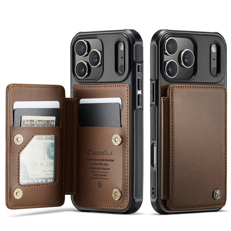 CaseMe iPhone 17 Pro Max RFID Blocking Card Holder Case