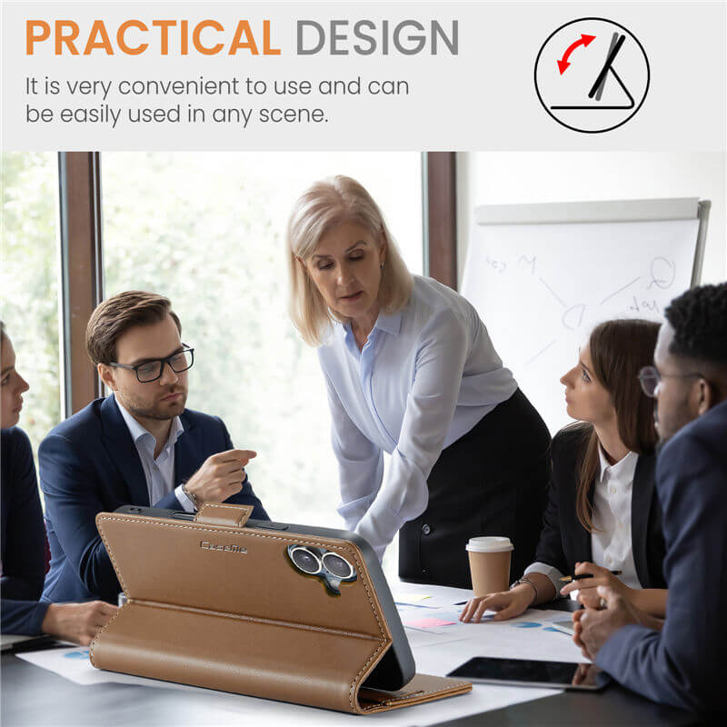 CaseMe iPhone 17 Wallet RFID Blocking Case