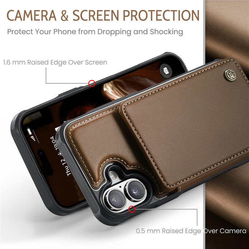 CaseMe iPhone 17 Pro Max RFID Blocking Card Holder Case