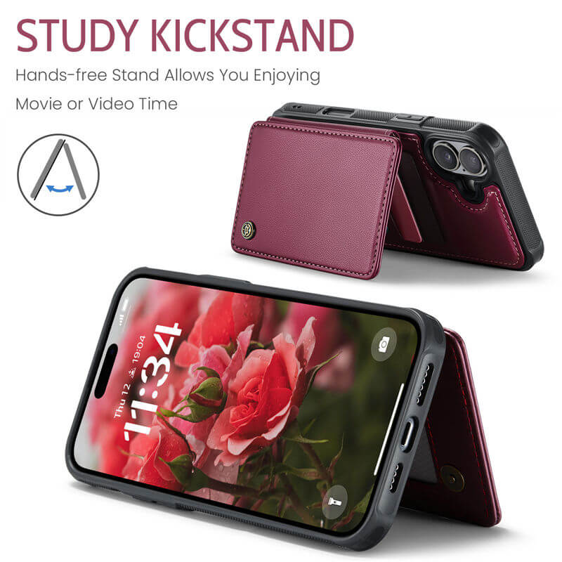 CaseMe iPhone 17 Pro Max RFID Blocking Card Holder Case