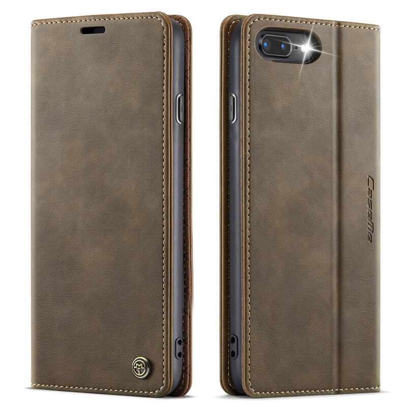 CaseMe iPhone 7 Plus/8 Plus Magnetic Wallet Case with RFID Blocking