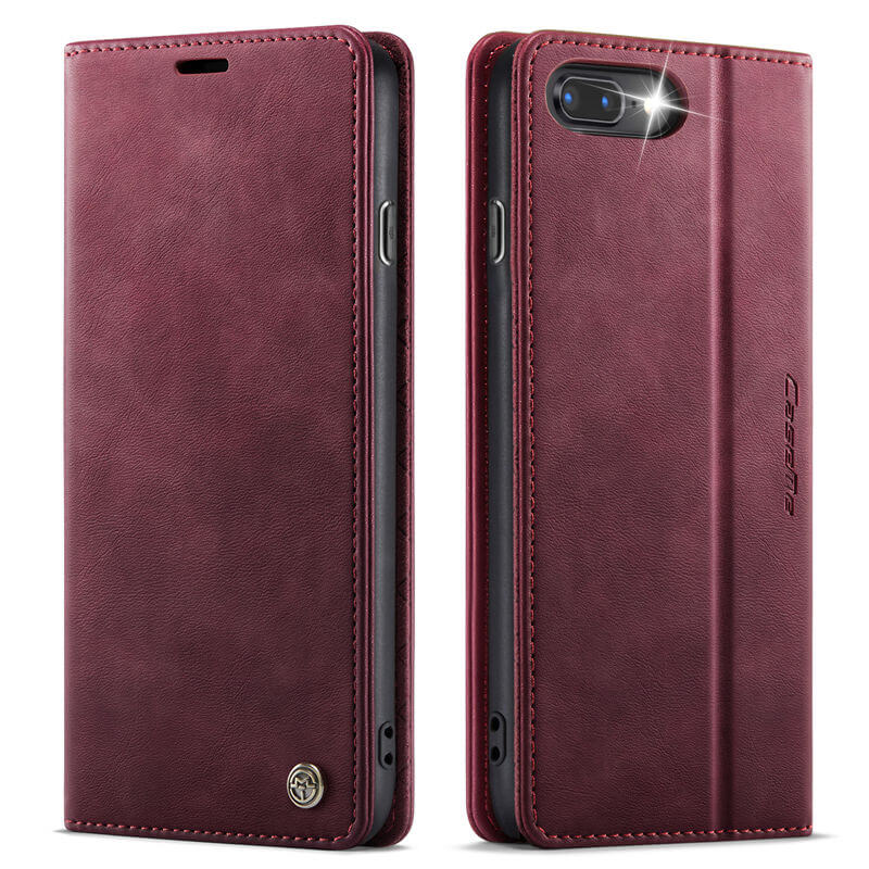 CaseMe iPhone 7 Plus/8 Plus Magnetic Wallet Case with RFID Blocking