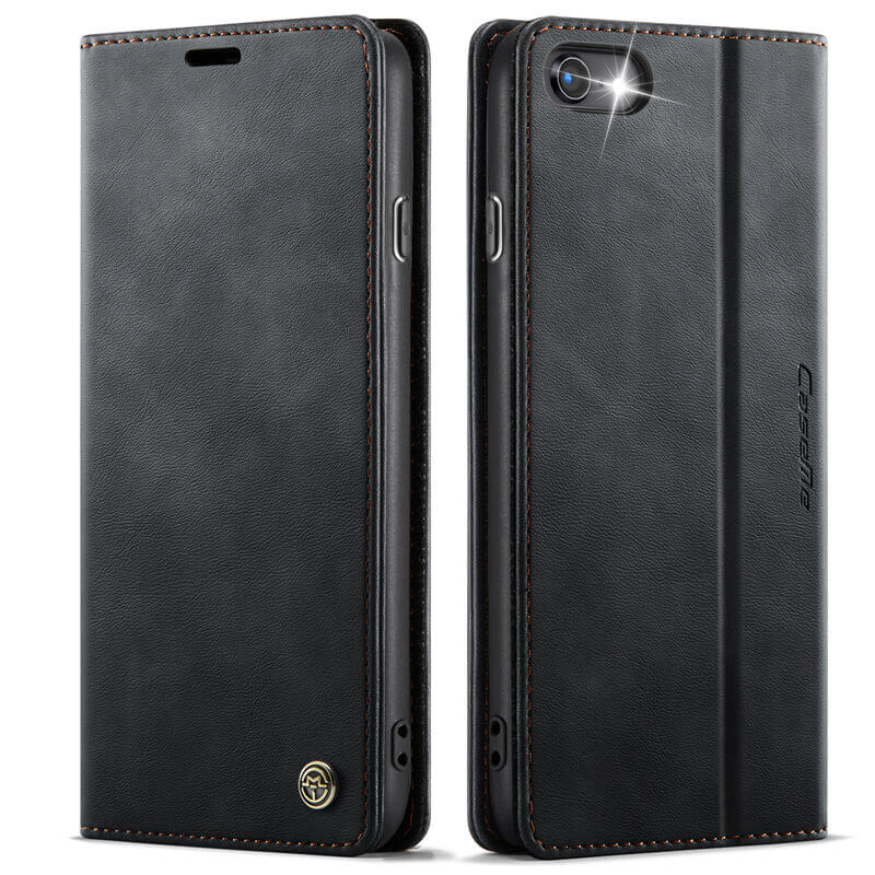 CaseMe iPhone 7/8/SE 2020/SE 2022 Magnetic Wallet Case with RFID Blocking