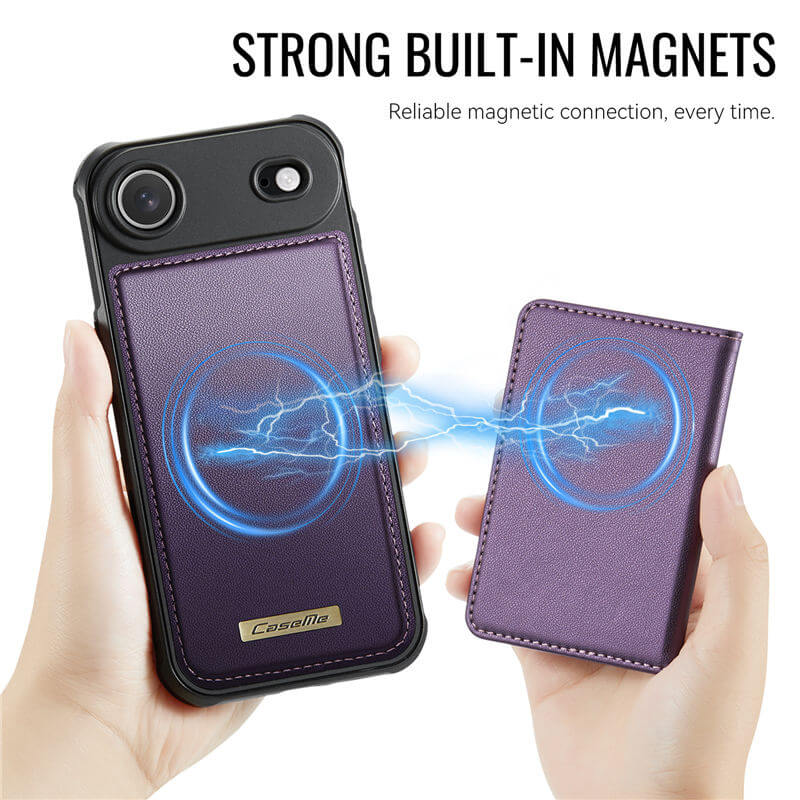 CaseMe iPhone Air 2-in-1 Detachable Magnetic Wallet Case