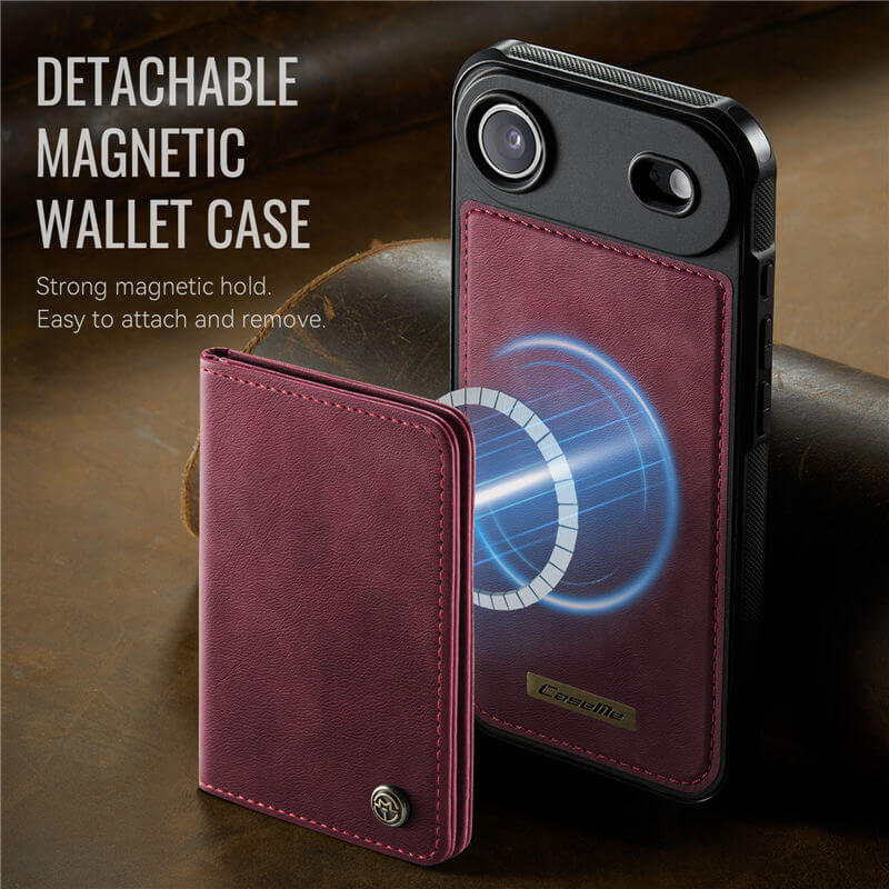 CaseMe iPhone Air 2-in-1 Detachable Magnetic Wallet Case