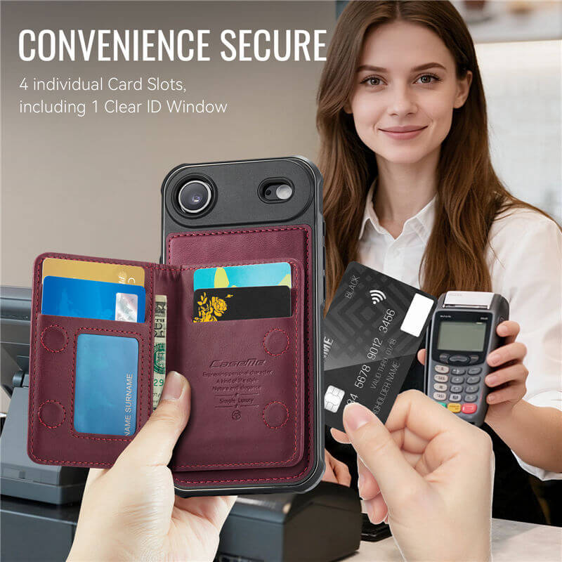 CaseMe iPhone Air 2-in-1 Detachable Magnetic Wallet Case