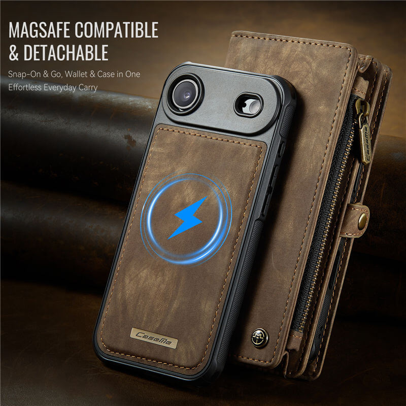 CaseMe iPhone Air 2-in-1 Magnetic RFID Wallet Case