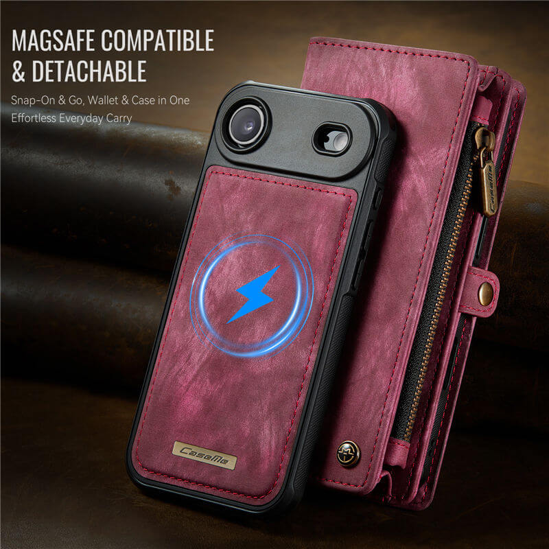 CaseMe iPhone Air 2-in-1 Magnetic RFID Wallet Case