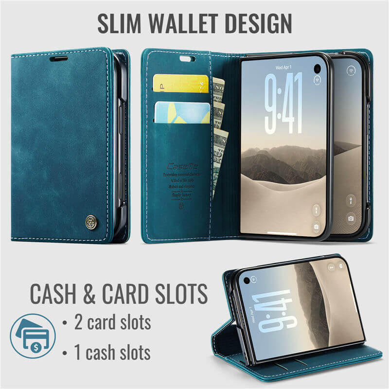 CaseMe iPhone Duo Wallet Case