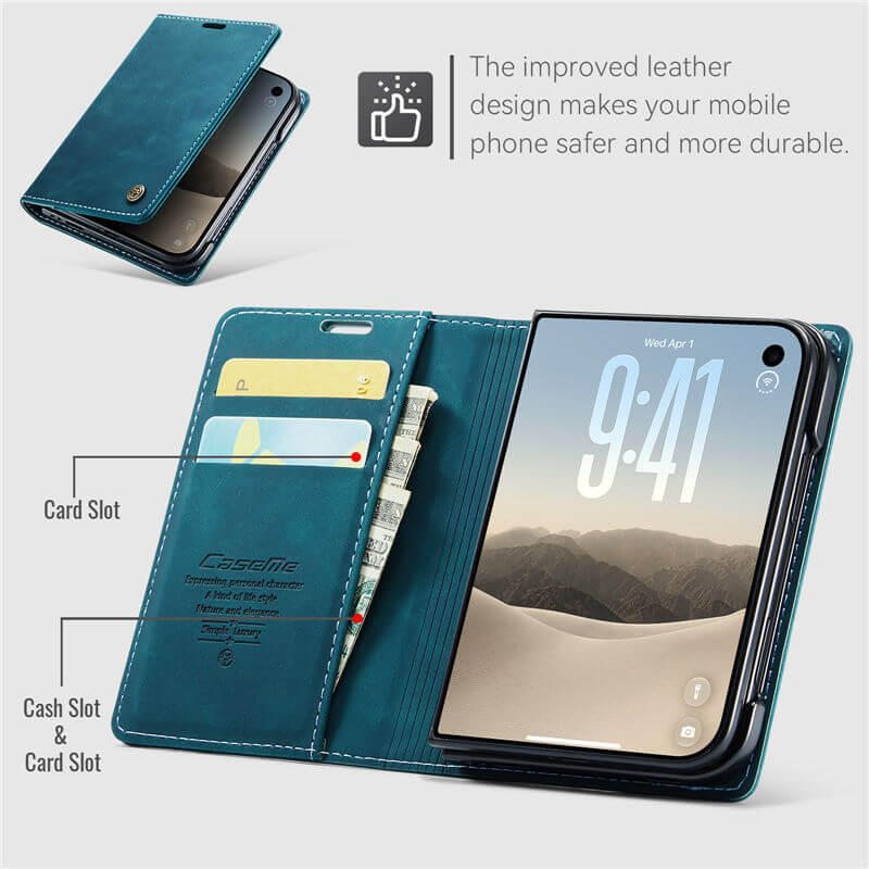 CaseMe iPhone Duo Wallet Case