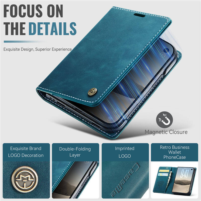 CaseMe iPhone Duo Wallet Case