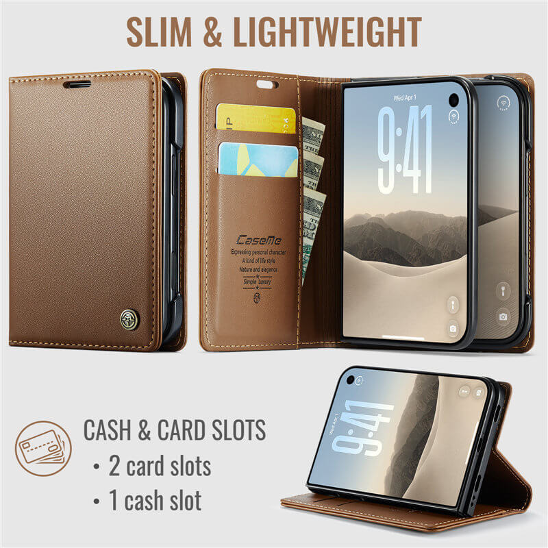 CaseMe iPhone Duo Wallet Case
