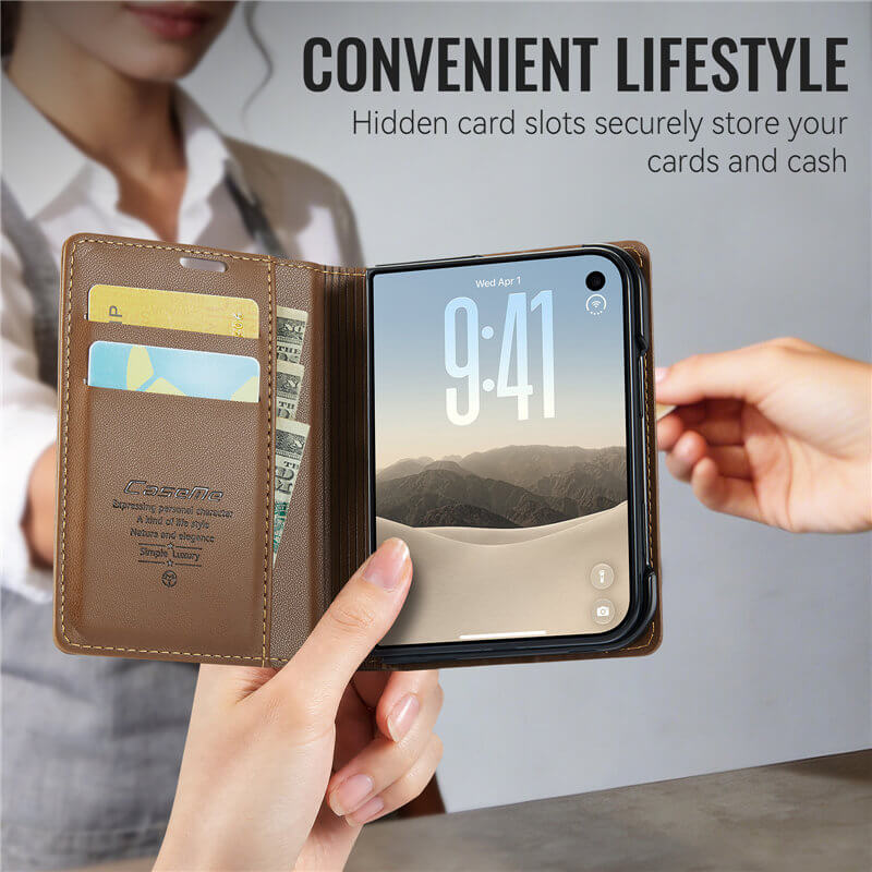 CaseMe iPhone Duo Wallet Case