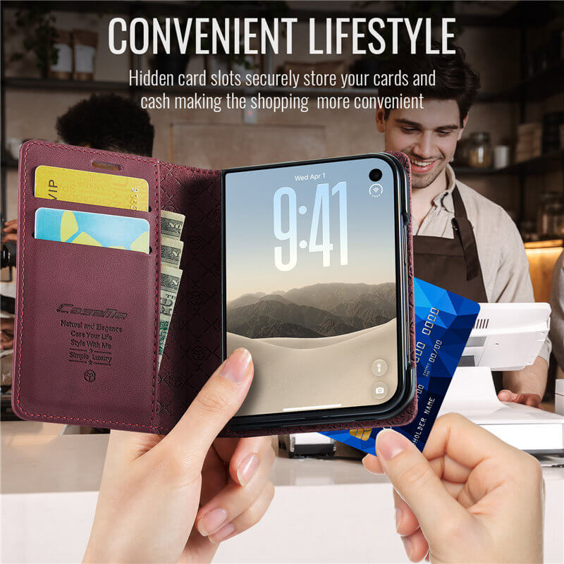 CaseMe iPhone Duo Wallet Case