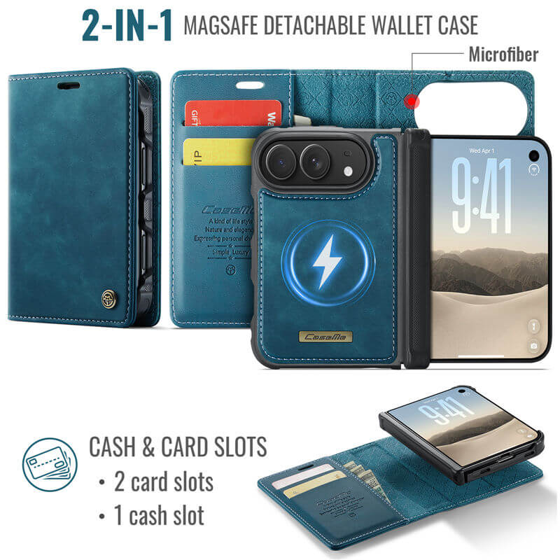 CaseMe iPhone Duo Wallet Case