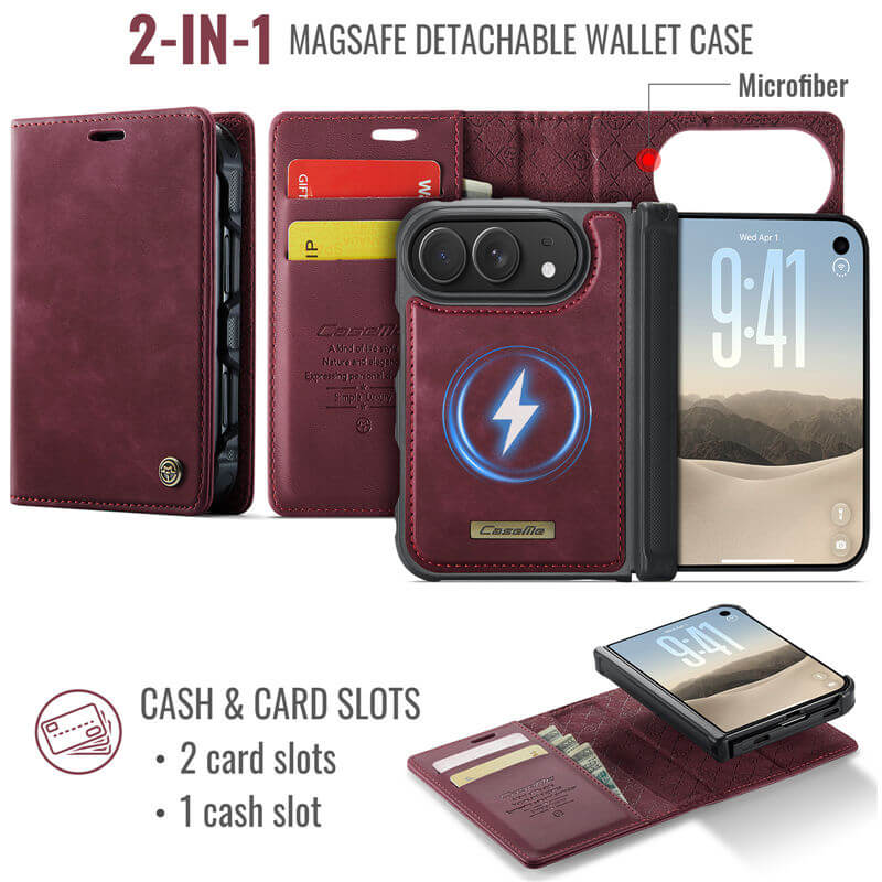 CaseMe iPhone Duo Wallet Case