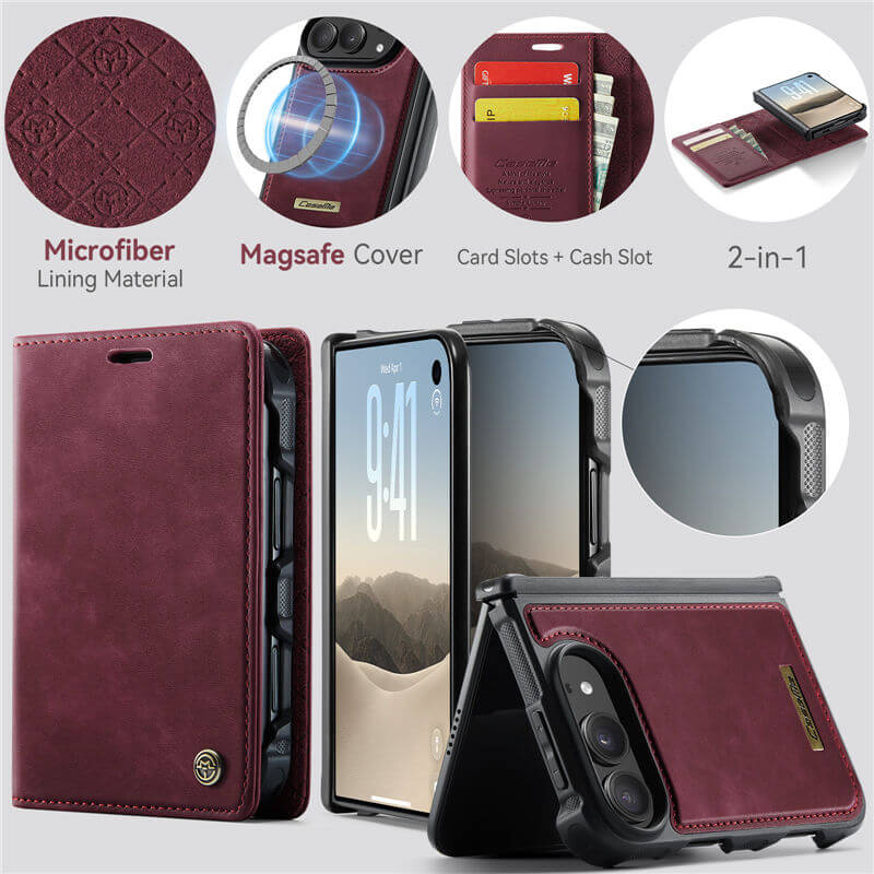 CaseMe iPhone Duo Wallet Case