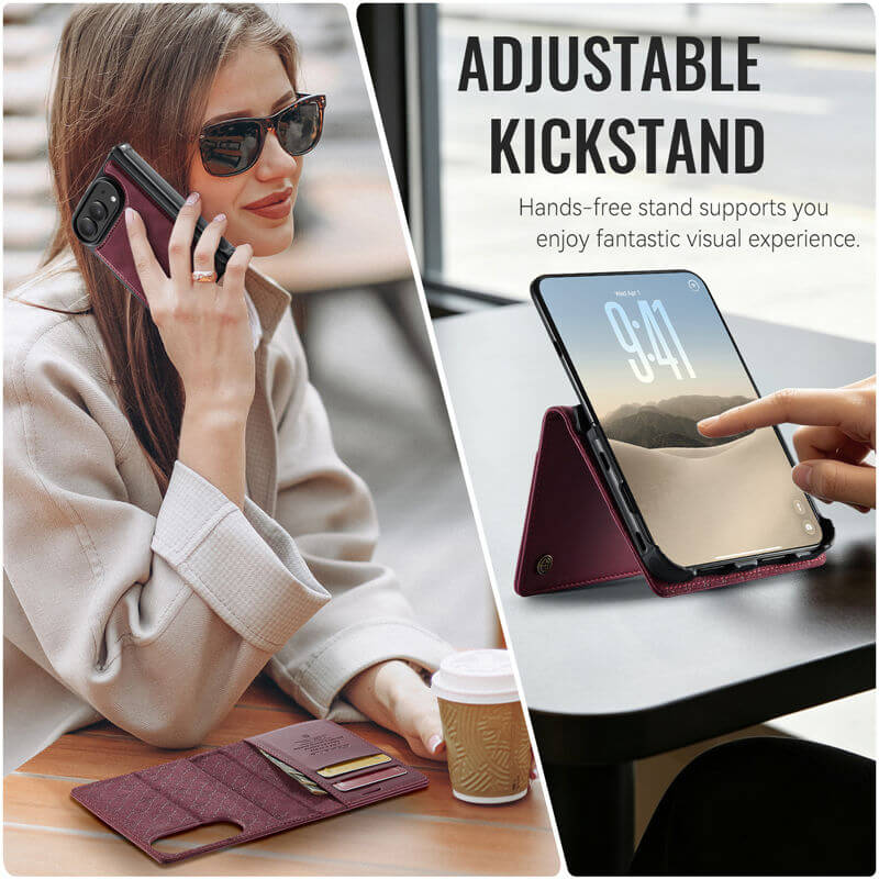 CaseMe iPhone Duo Wallet Case