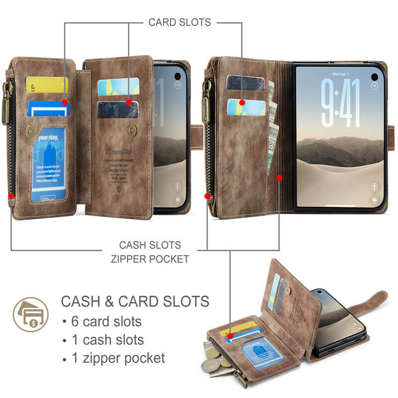 CaseMe iPhone Duo Wallet Case