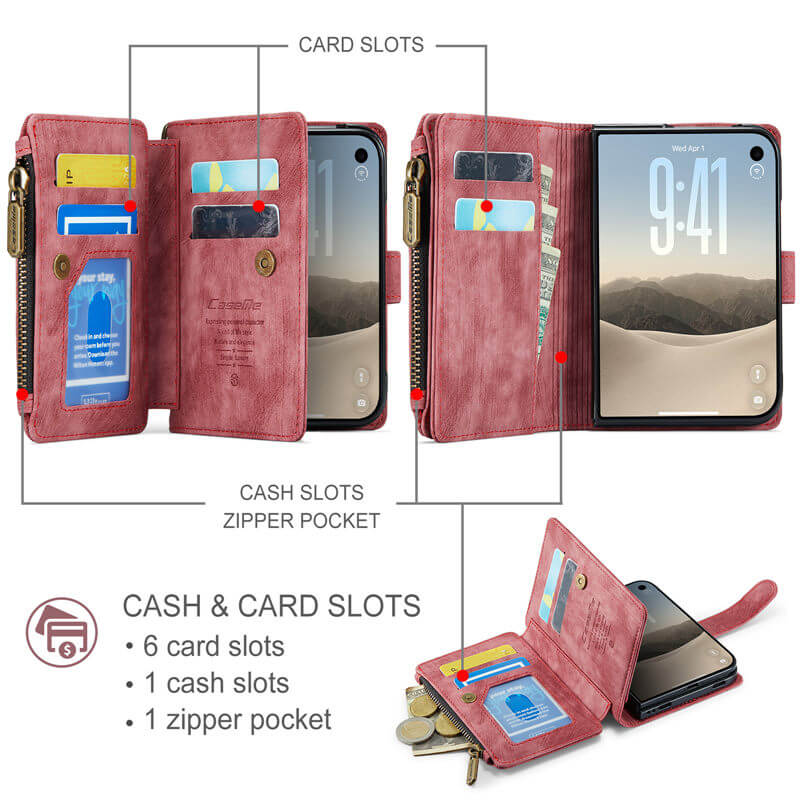 CaseMe iPhone Duo Wallet Case