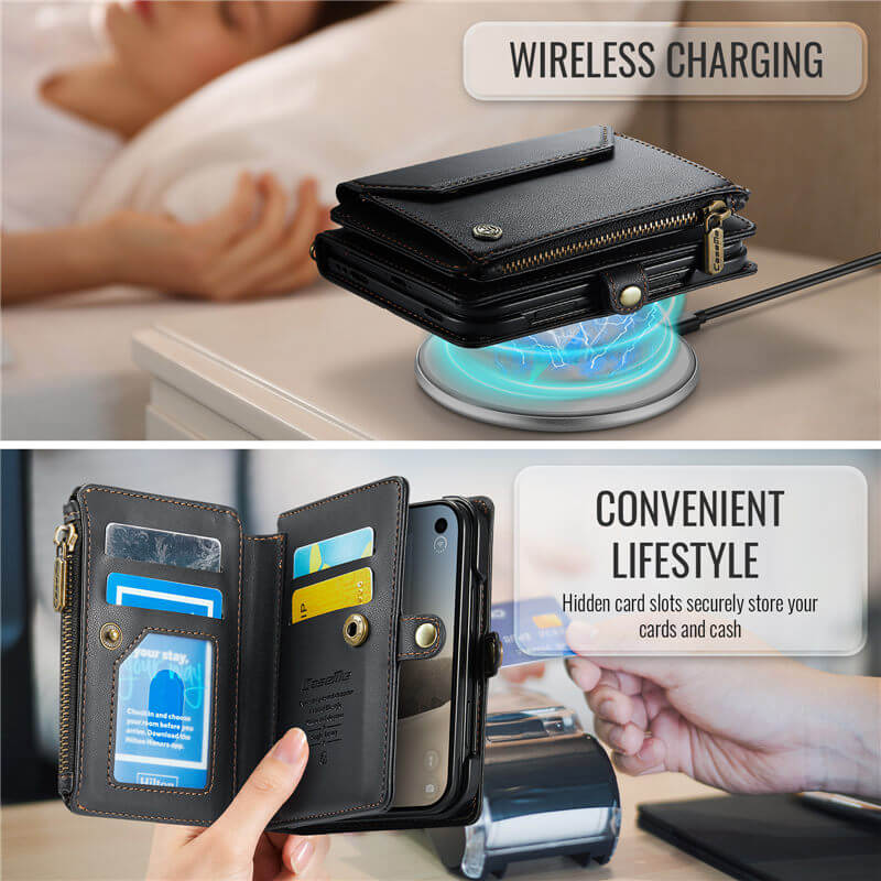 CaseMe iPhone Duo Wallet Case