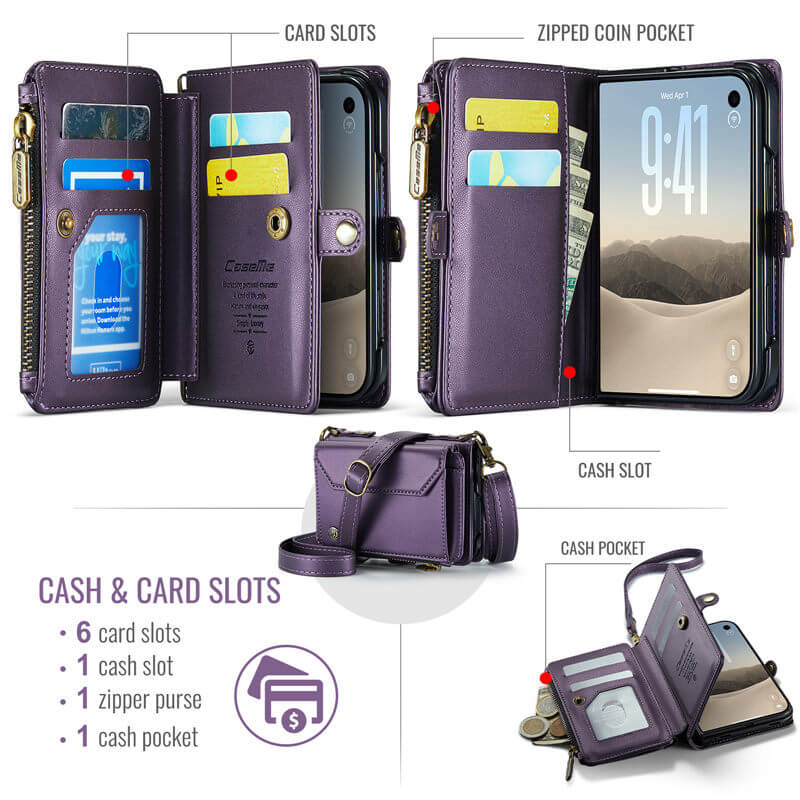 CaseMe iPhone Duo Wallet Case