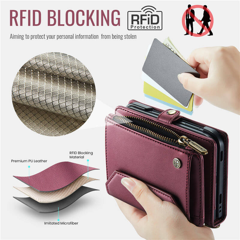 CaseMe iPhone Duo Wallet Case