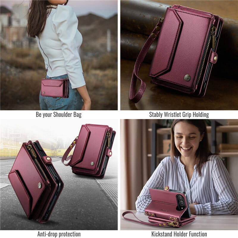 CaseMe iPhone Duo Wallet Case