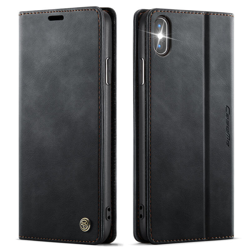 CaseMe iPhone X/XS Magnetic Wallet Case with RFID Blocking