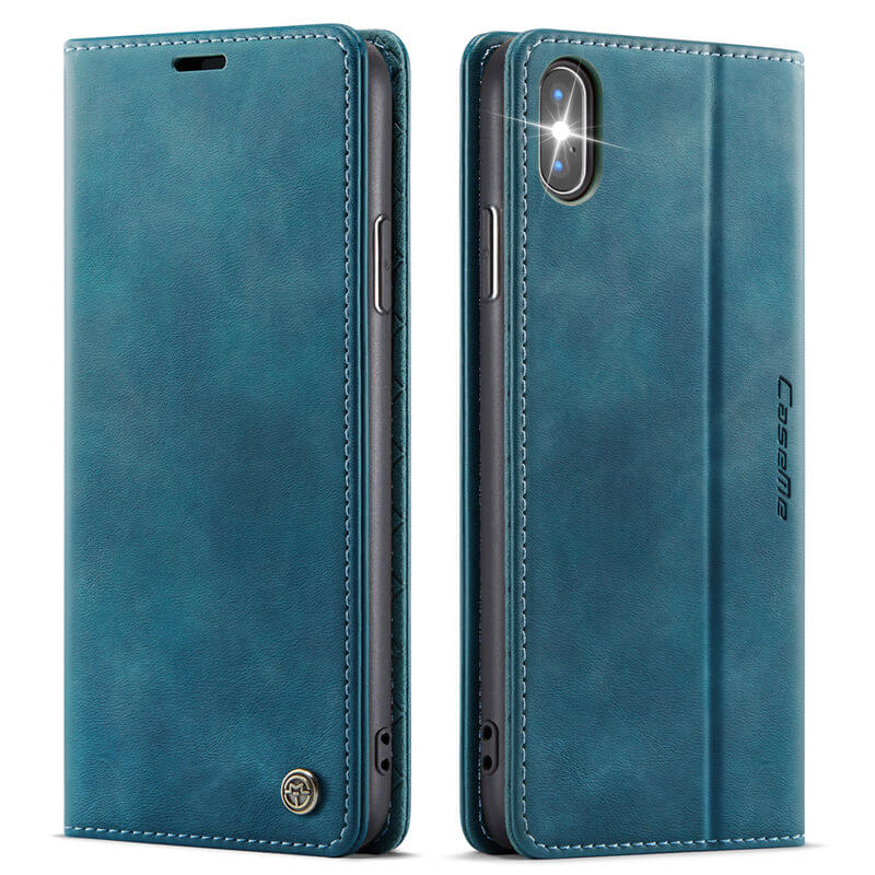 CaseMe iPhone X/XS Magnetic Wallet Case with RFID Blocking
